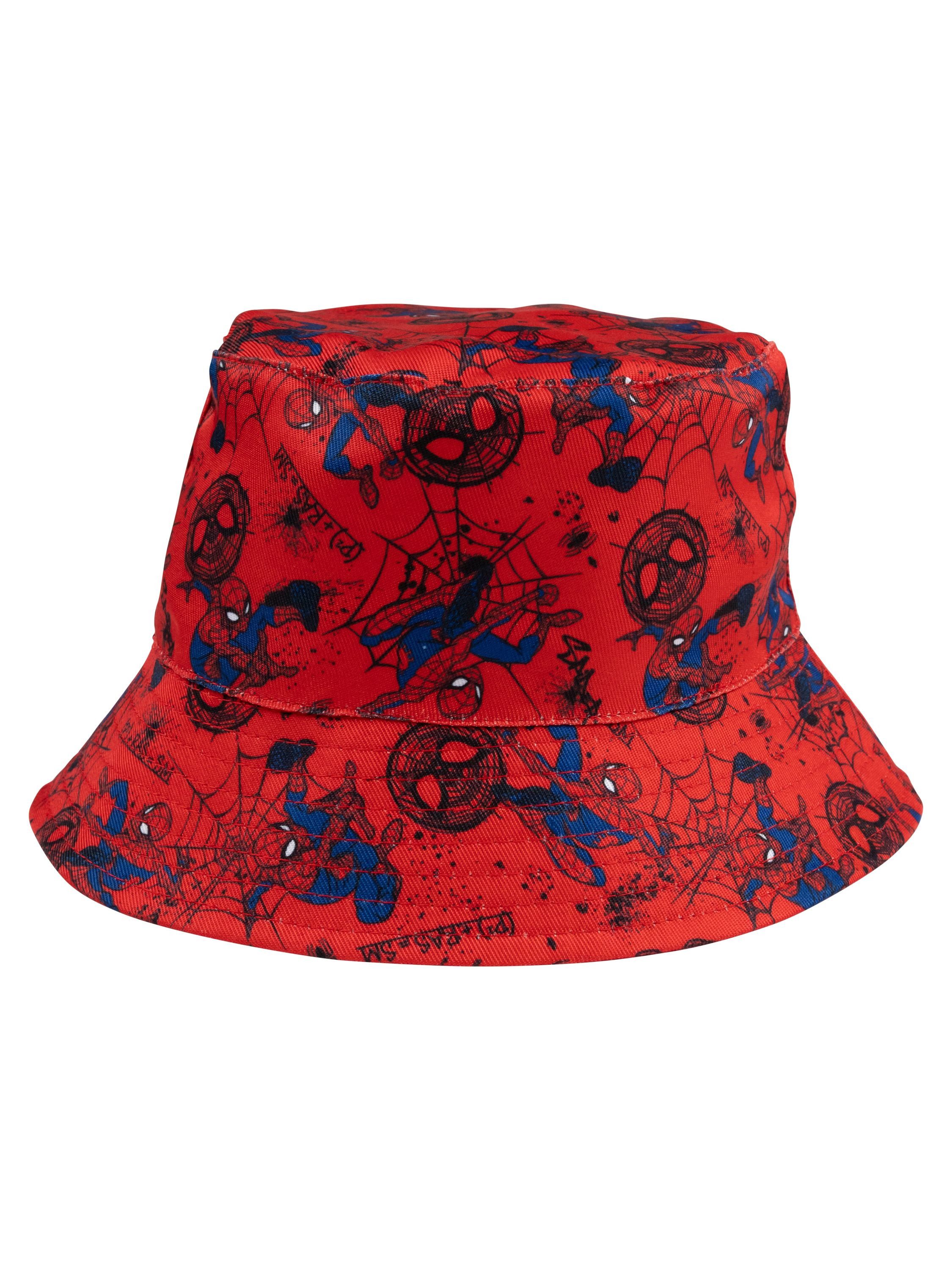 Fischerhut Marvel Spiderman Fischerhut Bucket Hat Sonnenhut Anglerhut