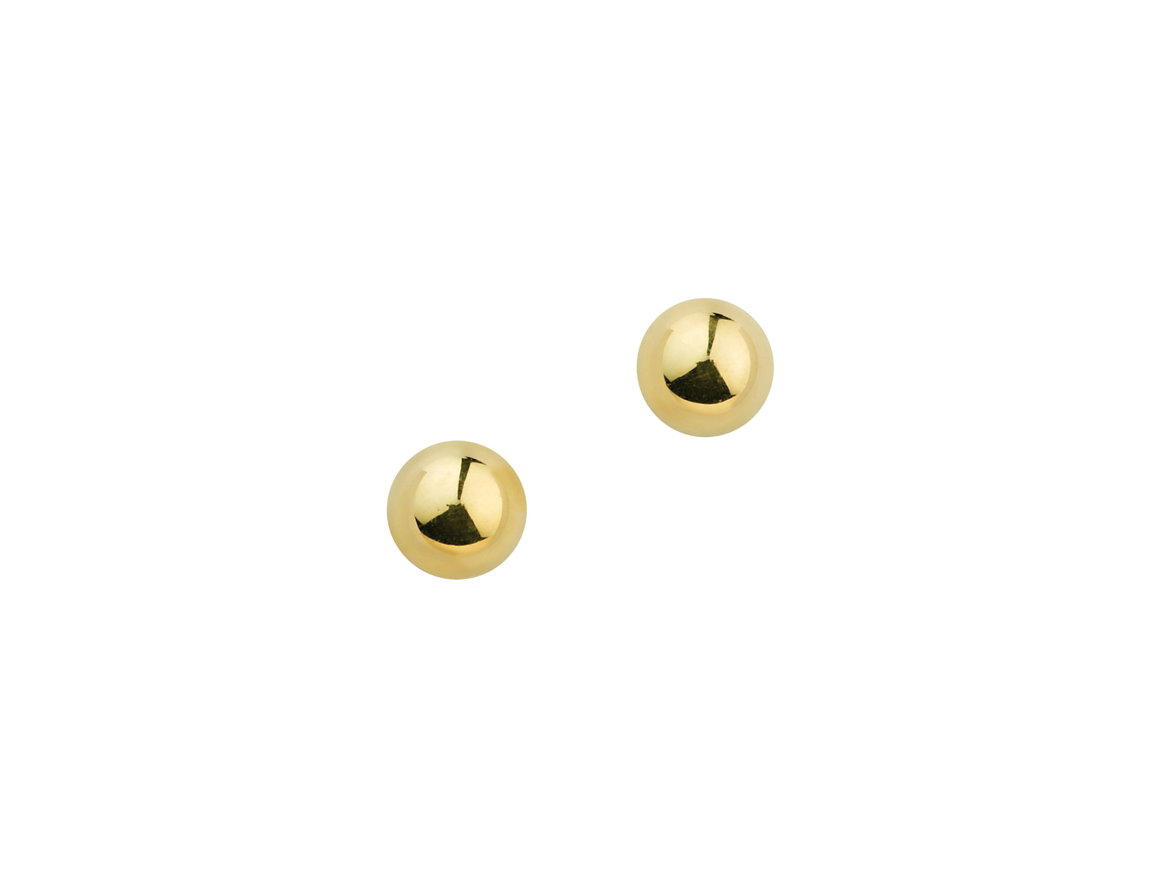 Firetti Paar Ohrstecker Schmuck Geschenk Gold 333 oder 585 Ohrschmuck Kugel in mehreren Größen