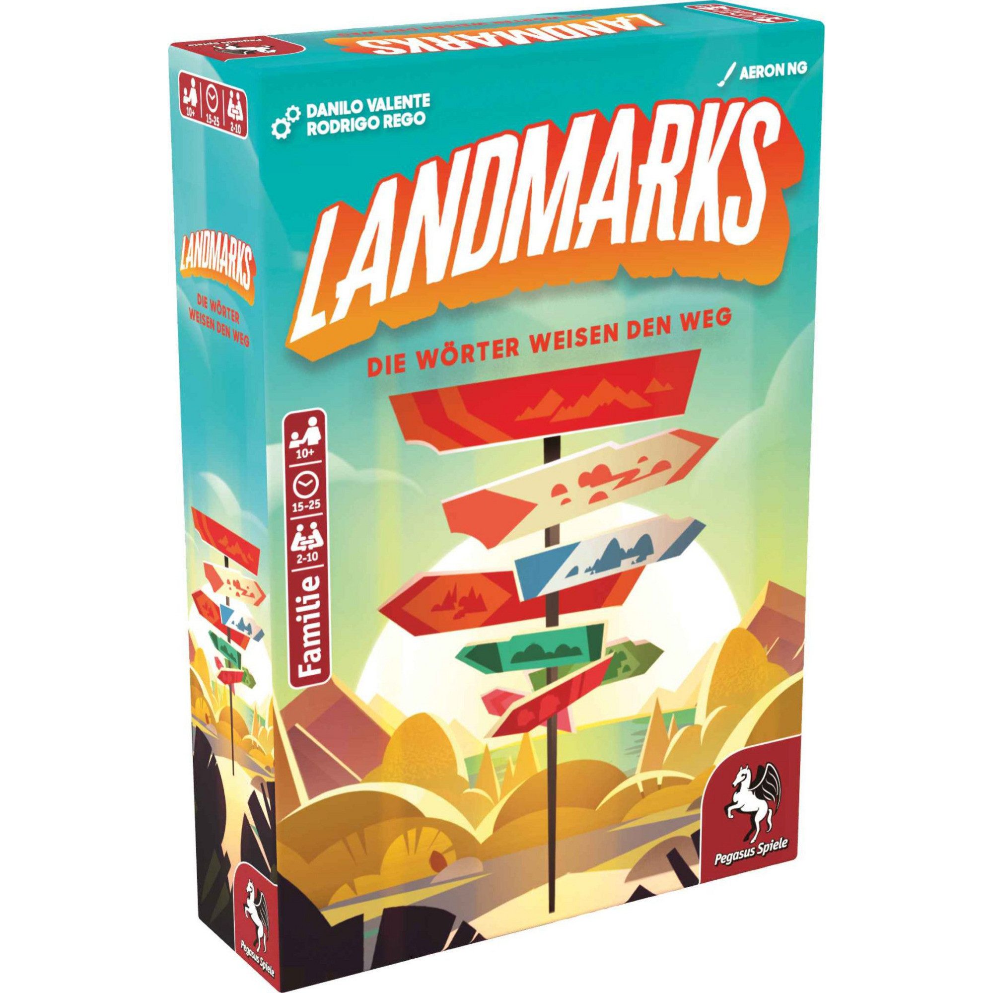 Pegasus Spiel Pegasus Landmarks, Brettspiel