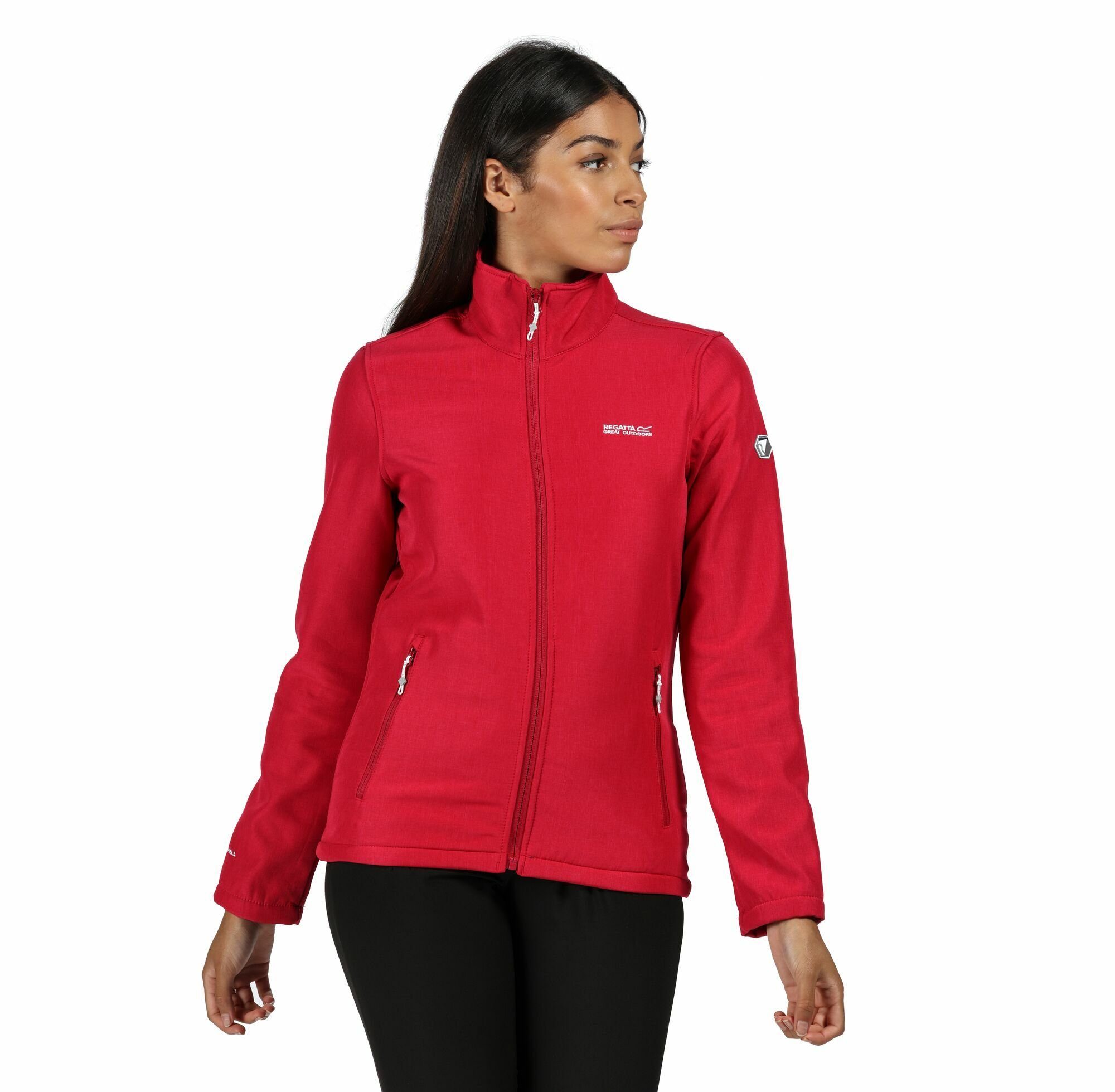 wasserabweisend Connie Cerise Softshelljacke Regatta und wind- IV Dark