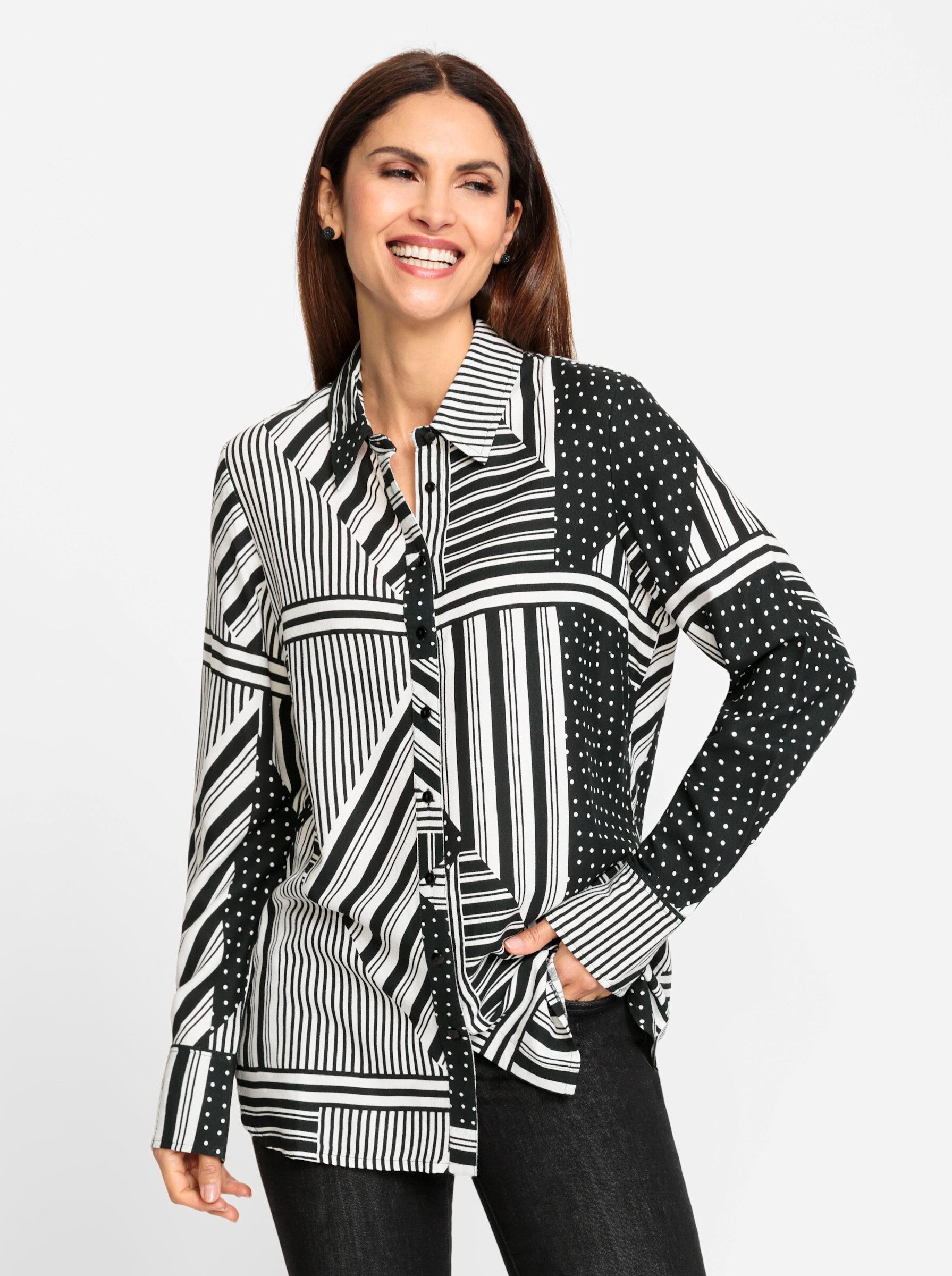 Klassische Bluse Bluse