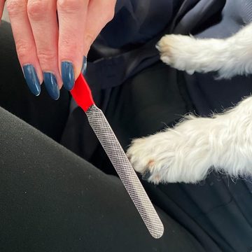 Intirilife Krallenschneider Nagelschere für Hunde, Praktisches Set aus Edelstahl - Pflege von mittleren und großen Hunden