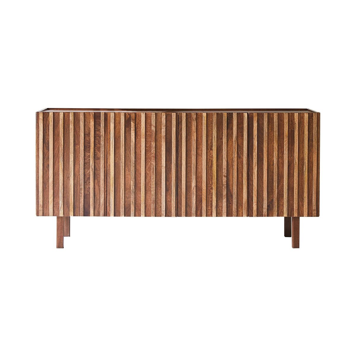 Tikamoon Sideboard Sideboard Milo aus Mangoholz