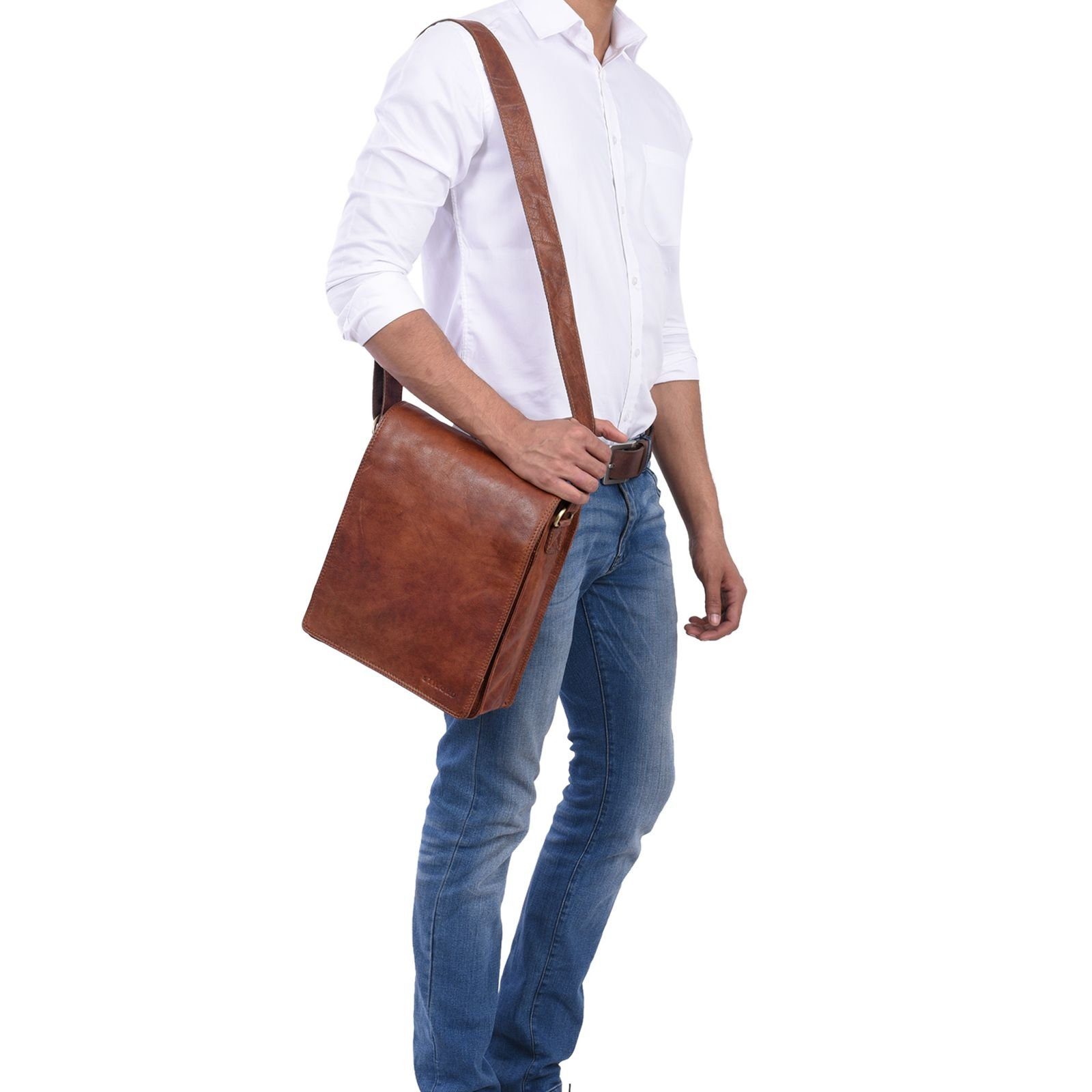 STILORD Schultertasche "Lars" Herren Vintage Umhängetasche günstig online kaufen