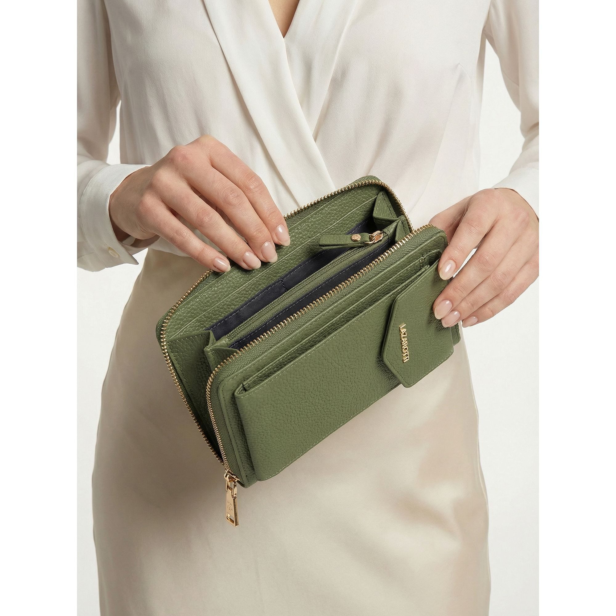 Lazarotti Smartphone-Hülle Bologna Leather, Leder