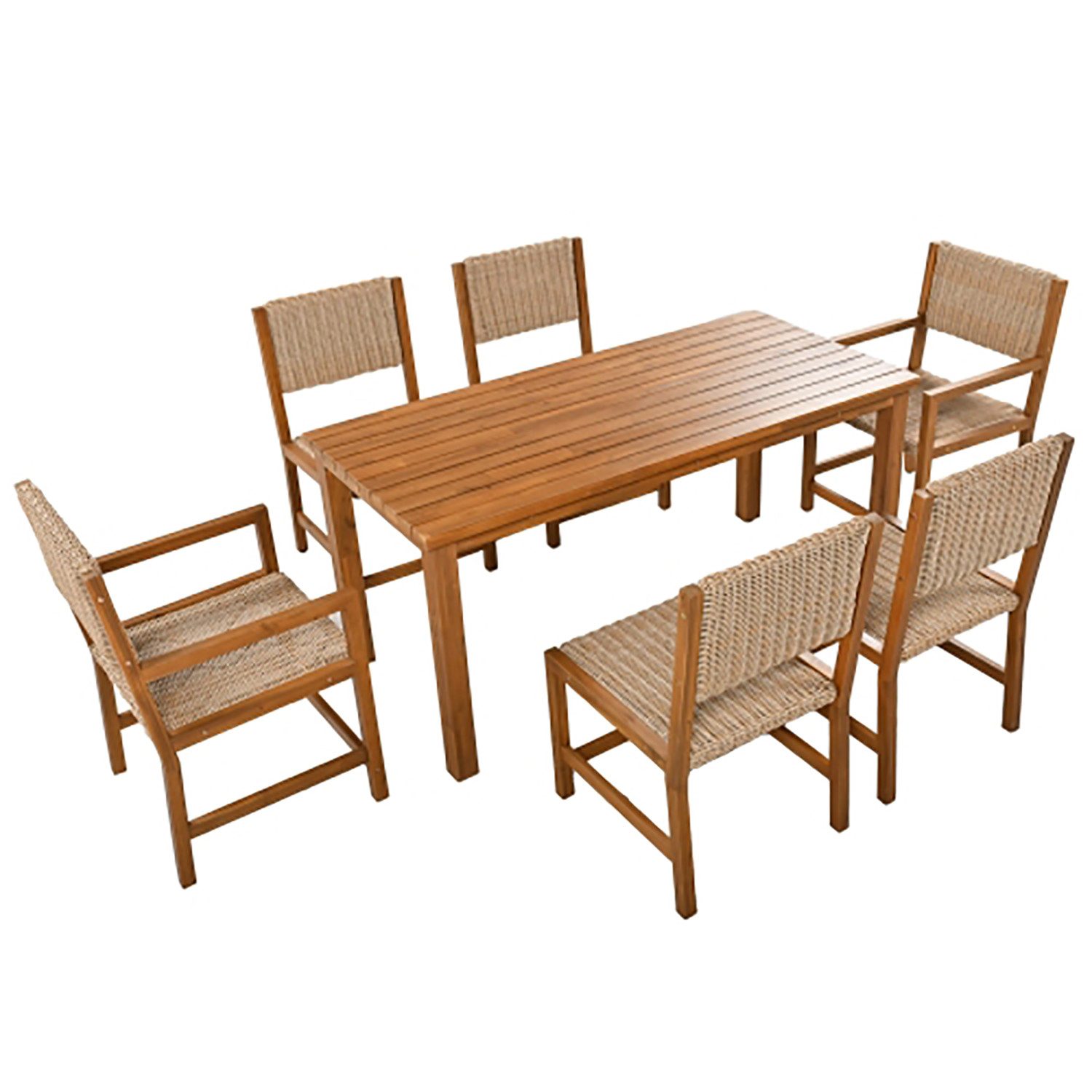 Sweiko GartenloungeSet GartenmöbelSet aus PERattan mit Tischplatte