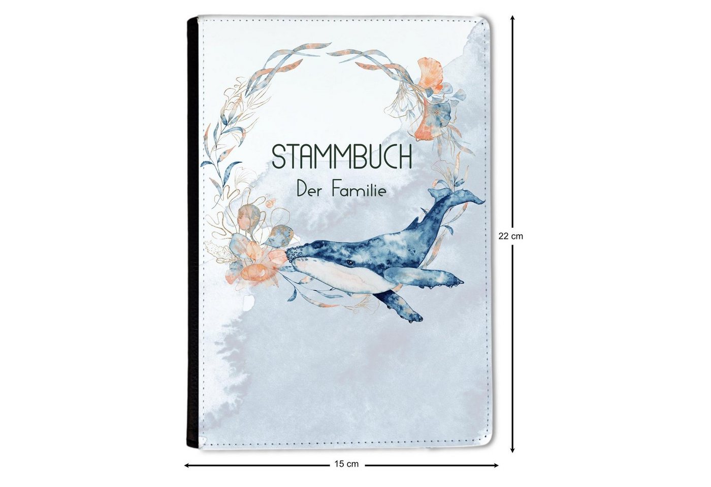 Thumbnail - CreaDesign Notizbuch Stammbuch A5 Unterwasserwelt Watercolor