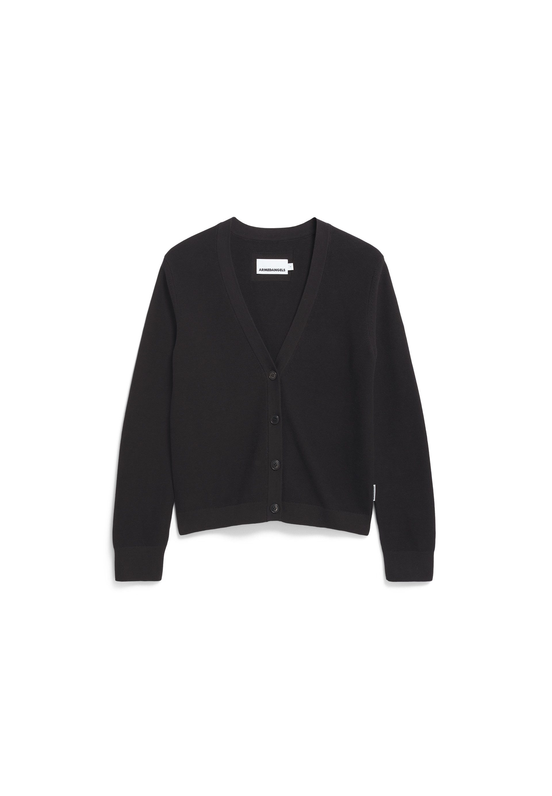Armedangels Cardigan MENAAL LINKS LINKS Strickjacke aus Bio-Baumwolle (Regular Fit)
