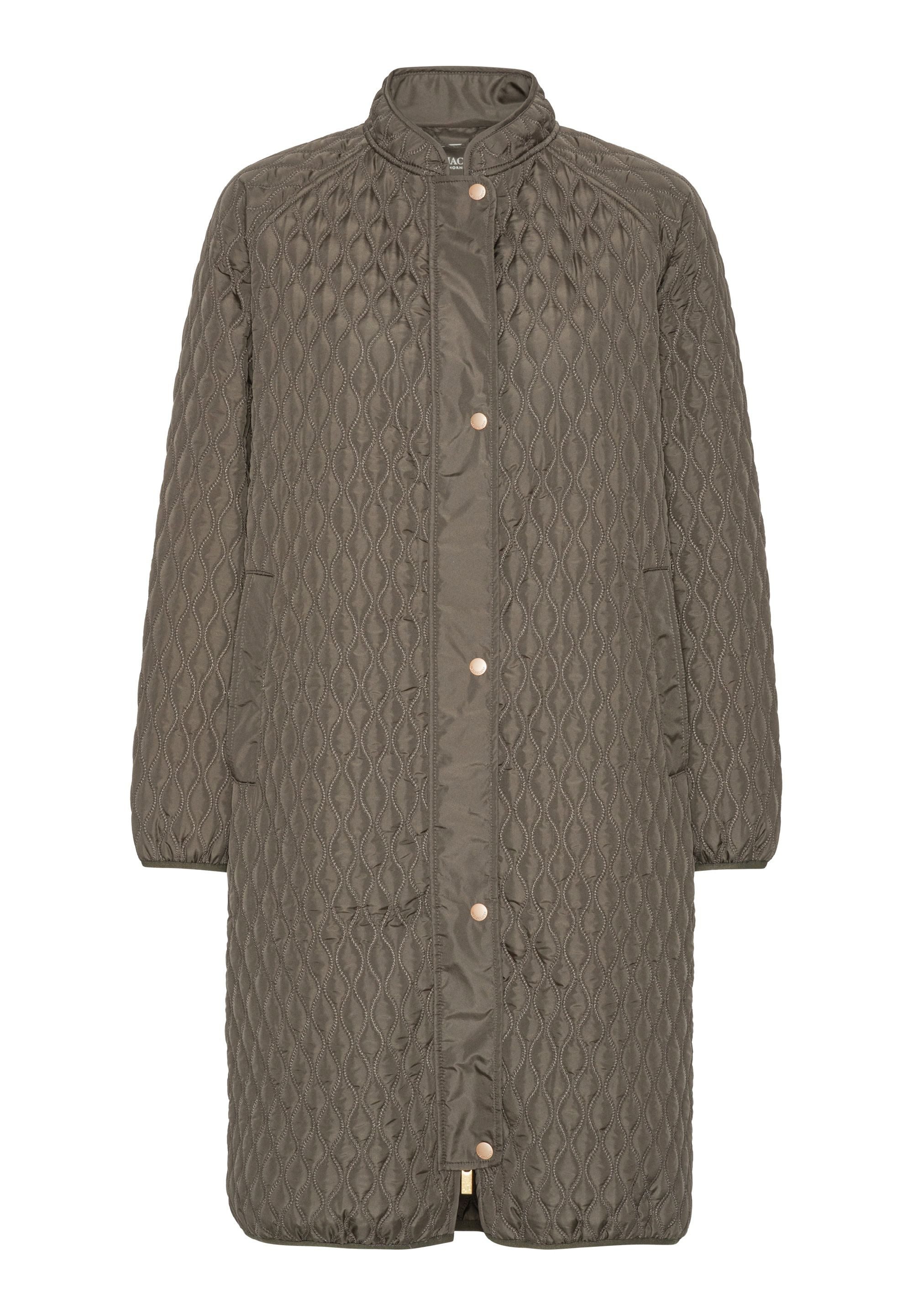 Ilse Jacobsen Steppjacke ALLY06 Modischer Oversize-Steppmantel mit Stehkragen und Raglanärmeln