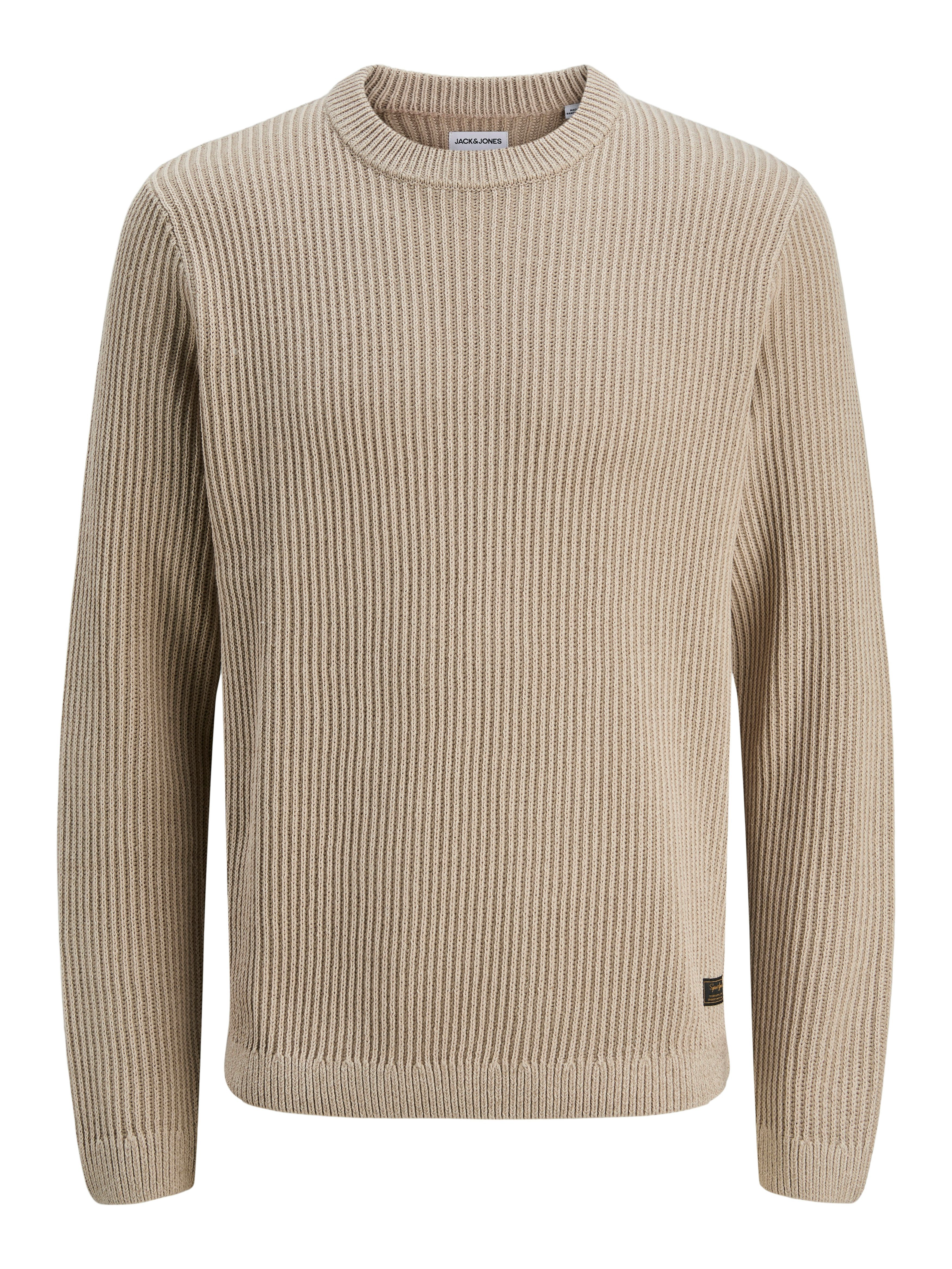 Rundhalspullover JJEDOVER KNIT CREW NECK SN