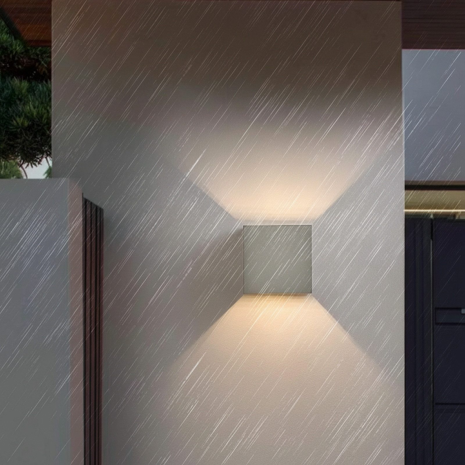 Nettlife LED Wandleuchte innen Modern Up Down Strahl G9, LED fest integriert, Warmweiß, für Flur Schlafzimmer Garten Treppenhaus Terrasse