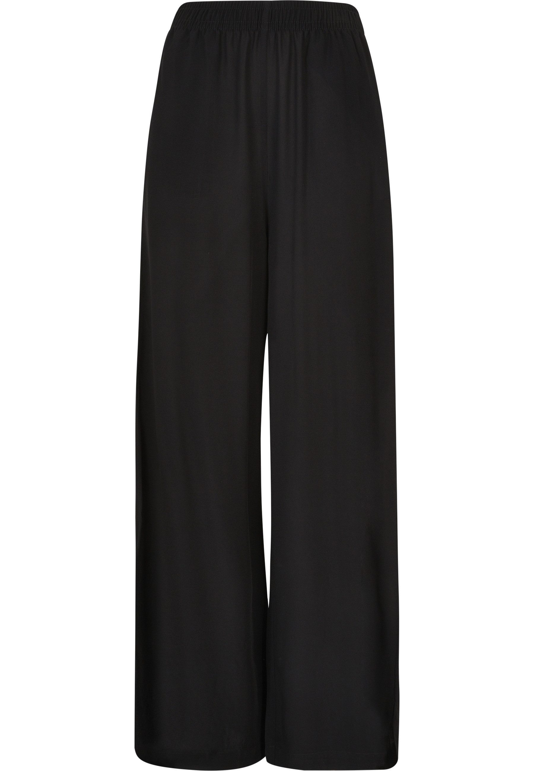Stoffhose Urban Classics Damen Ladies Wide Leg Viscose Pants