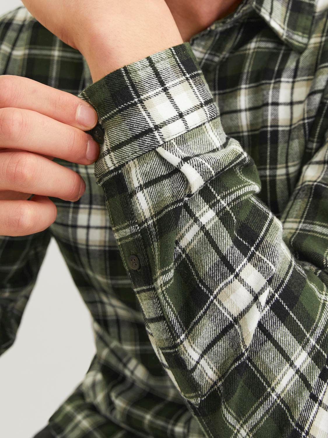 Jack & Jones Langarmhemd JJJOSHUA FALL FLANNEL SHIRT LS