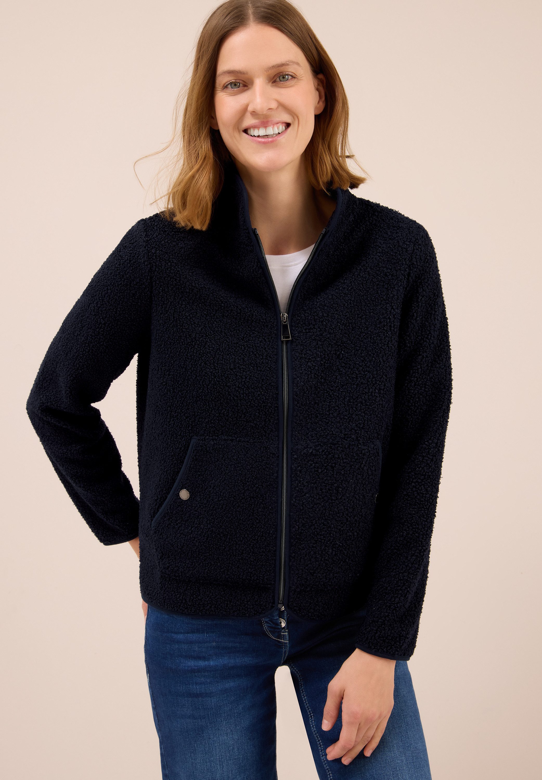 CECIL Sweatjacke mit Stehkragen günstig online kaufen
