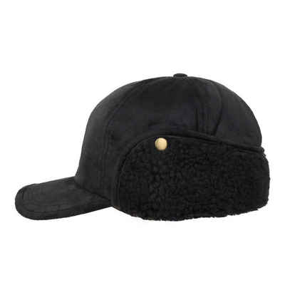 HatBee Baseball Cap Hatbee Winterbasecap mit Ohrenklappen