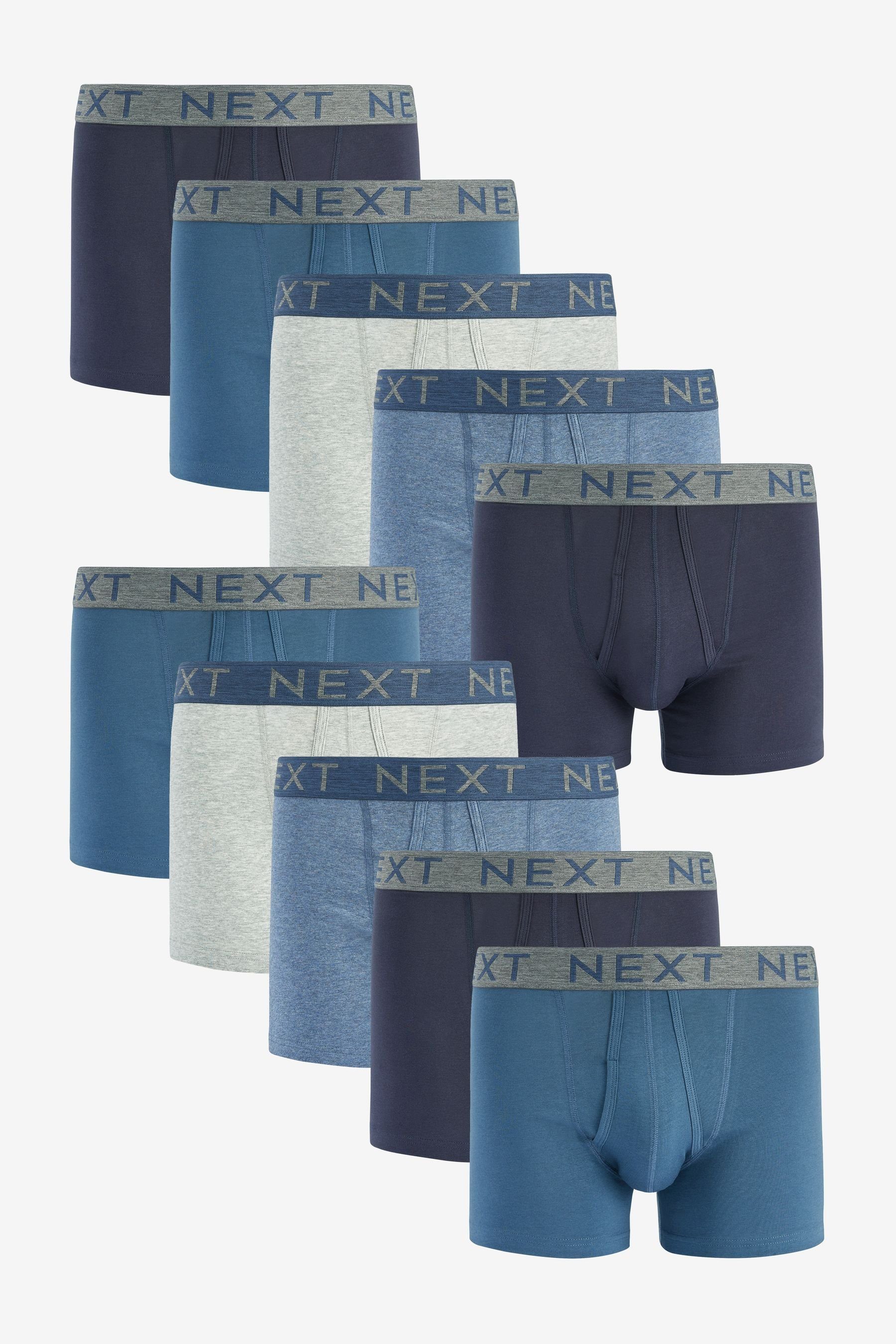 Next Boxershorts Boxershorts A-Front, 10er-Pack (10-St) günstig online kaufen
