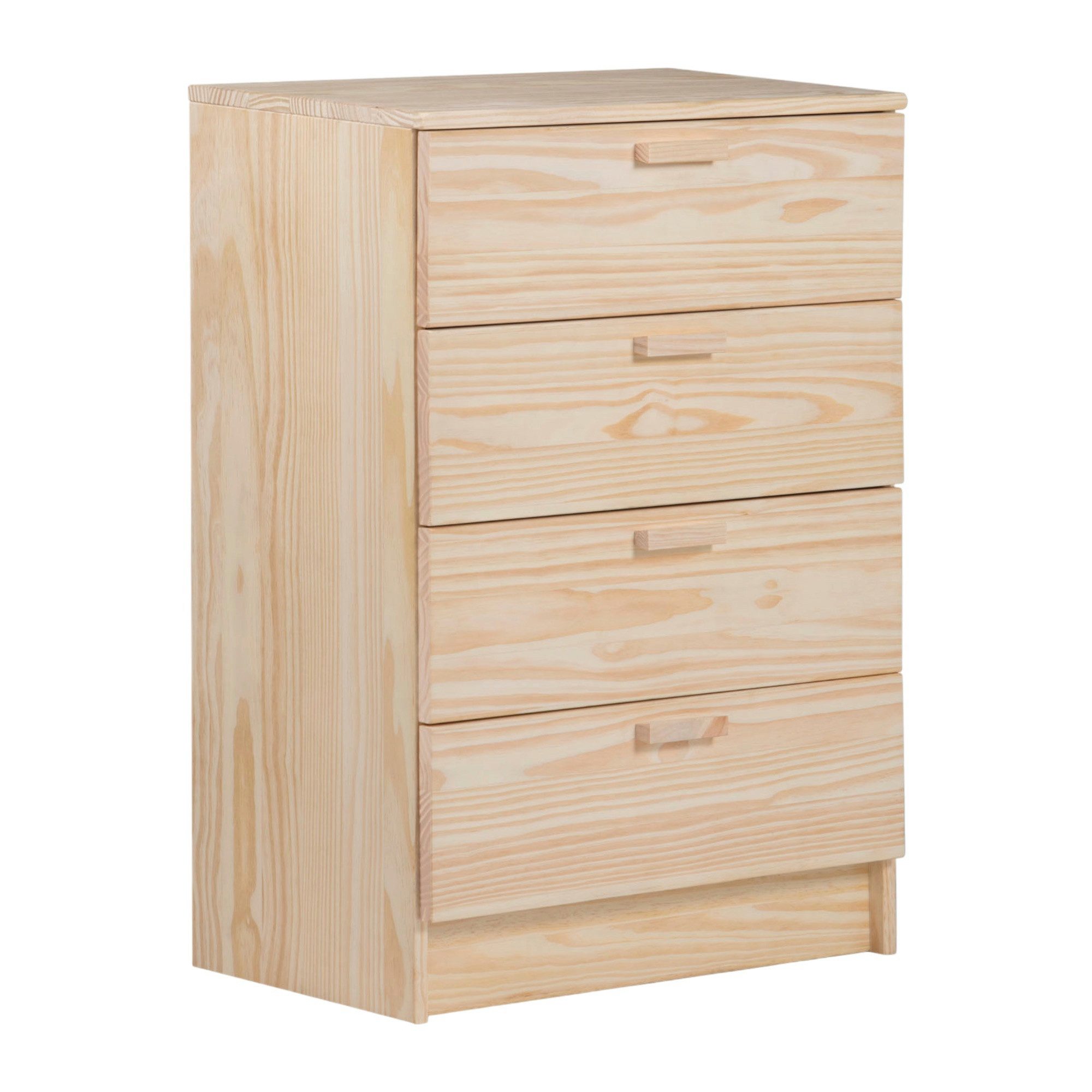 Astigarraga Kit Line Kommode Kommode "Vita" mit vier Schubladen, Sideboard aus Vollholz