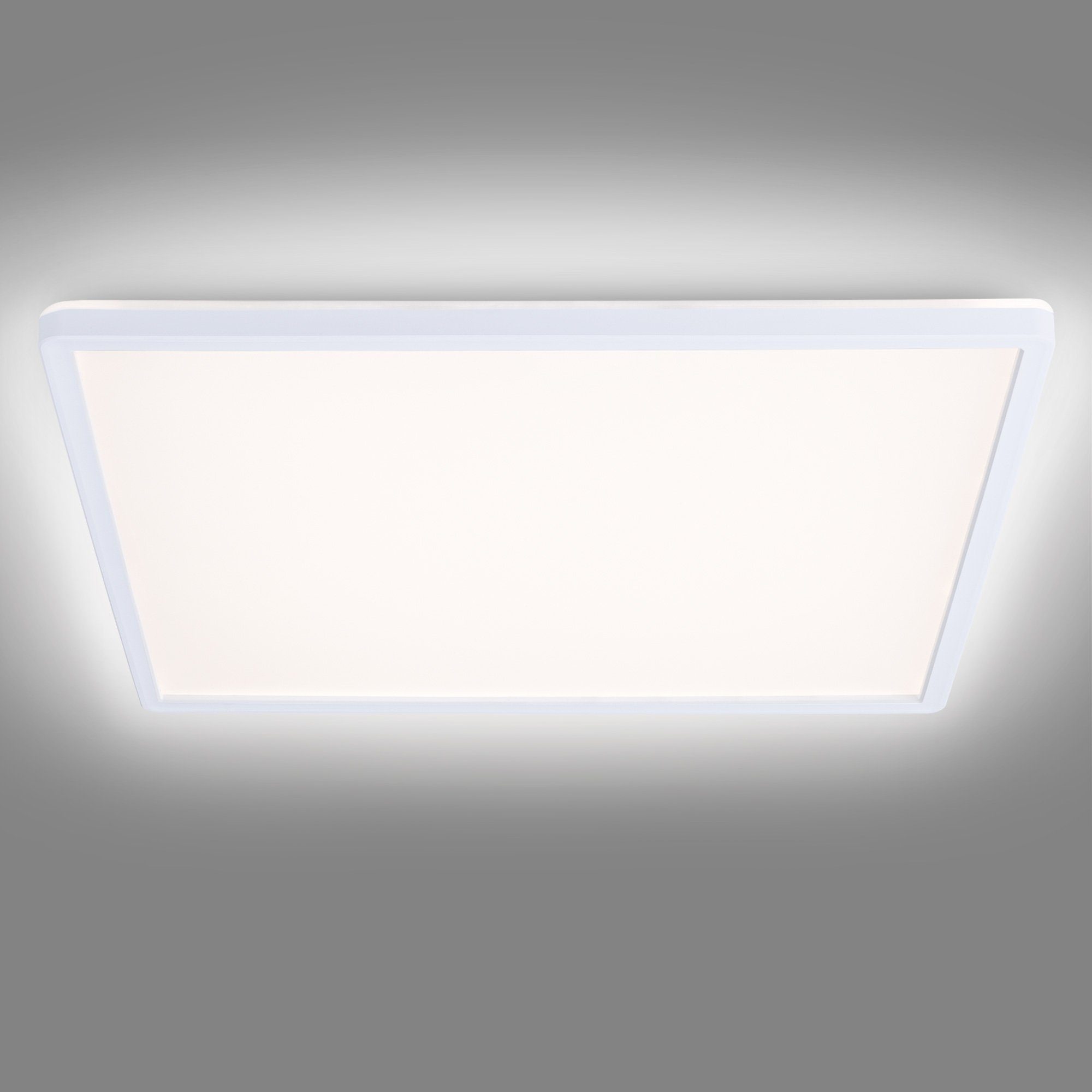 Navaris Deckenleuchte LED Deckenleuchte mit zusätzlicher Hintergrundbeleuchtung - 22 Watt -