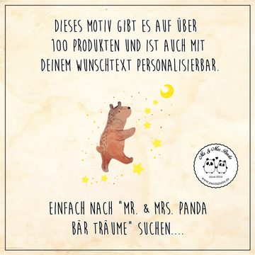 Mr. & Mrs. Panda Tragetasche Bär Träume - Braun Pastell - Geschenk, Traumdeutung, Teddybär, Teddy, (1-tlg), Design-Highlight