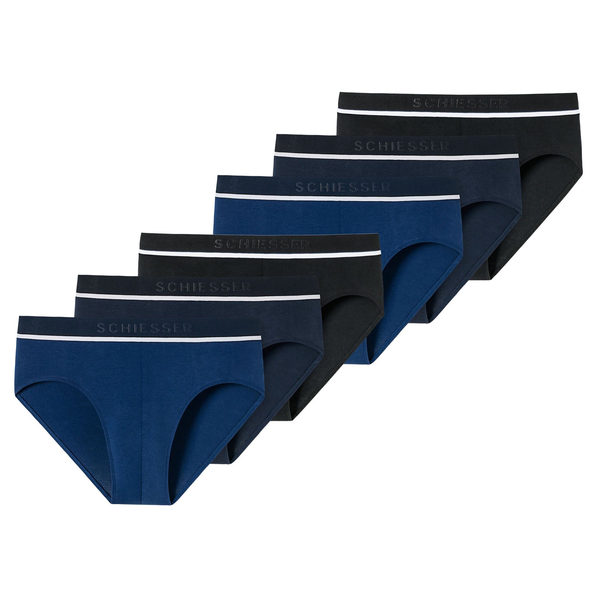 Slip Herren Slip 6er Pack Baumwolle