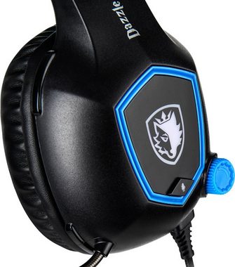 Sades Dazzle SA-905 Gaming-Headset (Kompatibel mit PC, PS4 und Nintendo Switch)