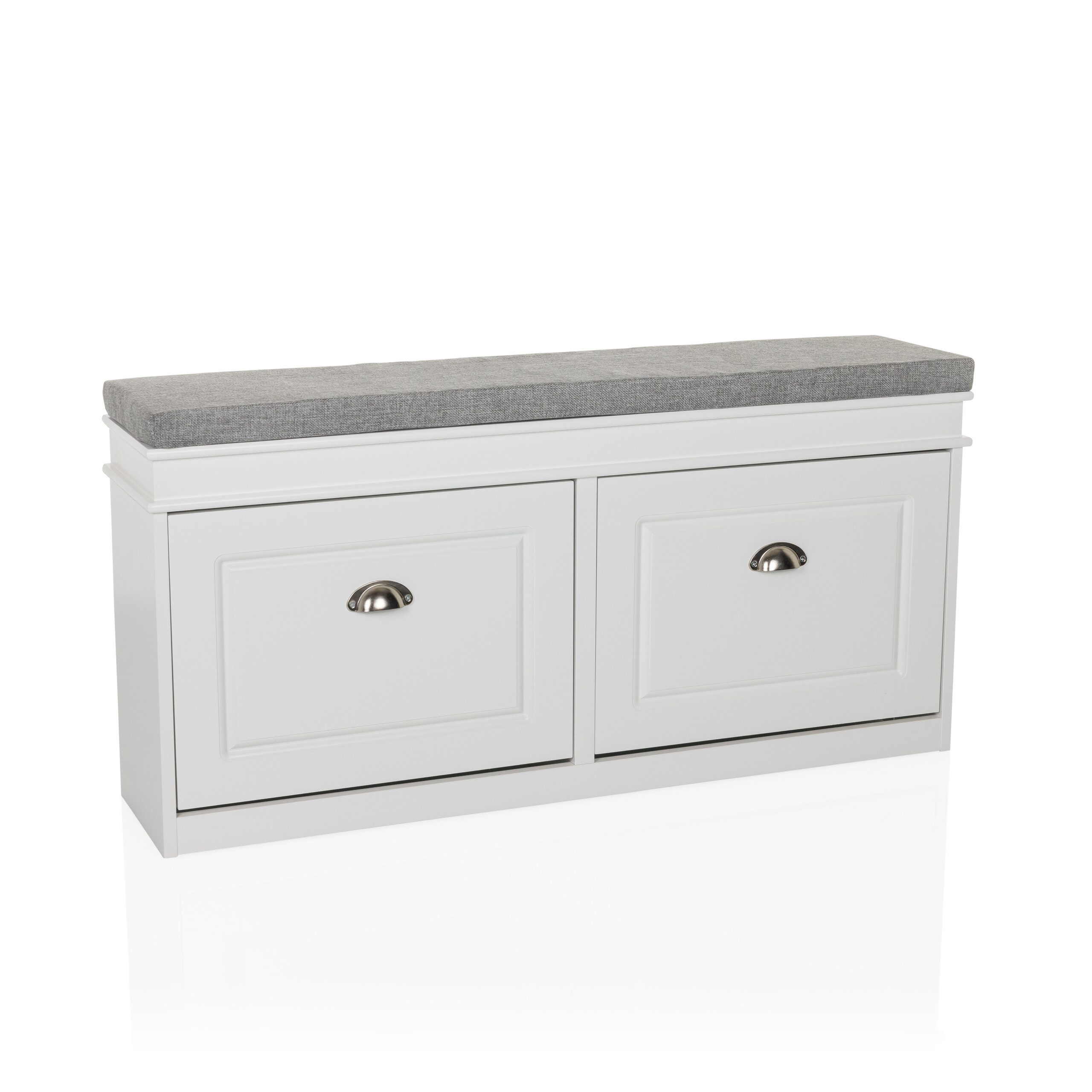 hjh LIVING Schuhschrank Schuhschrank ESTHA I Mdf, Lackiert Schuhbank mit Si günstig online kaufen