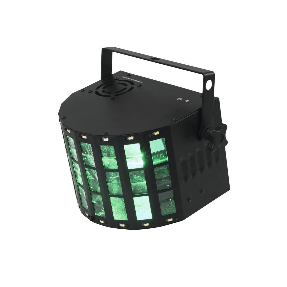 Discolicht LED Mini Hybrid Strahleneffekt D-20 Derby Effekt mit Stroboskop DMX