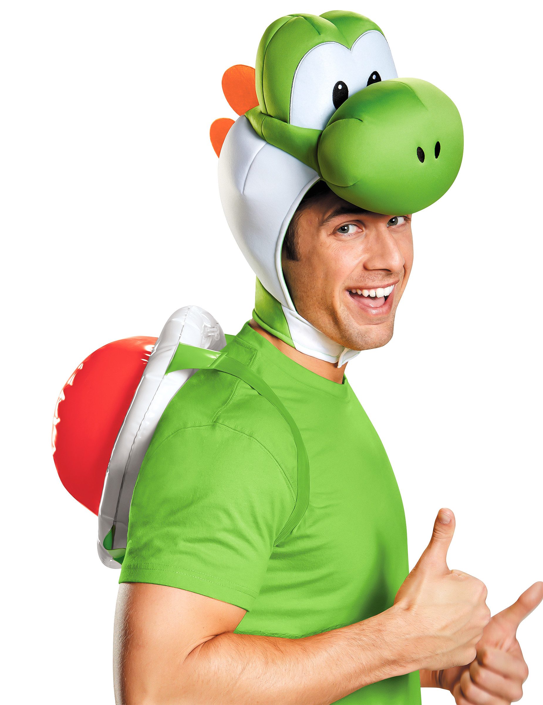Disguise Kostüm Yoshi Verkleidungs-Set für Erwachsene bunt