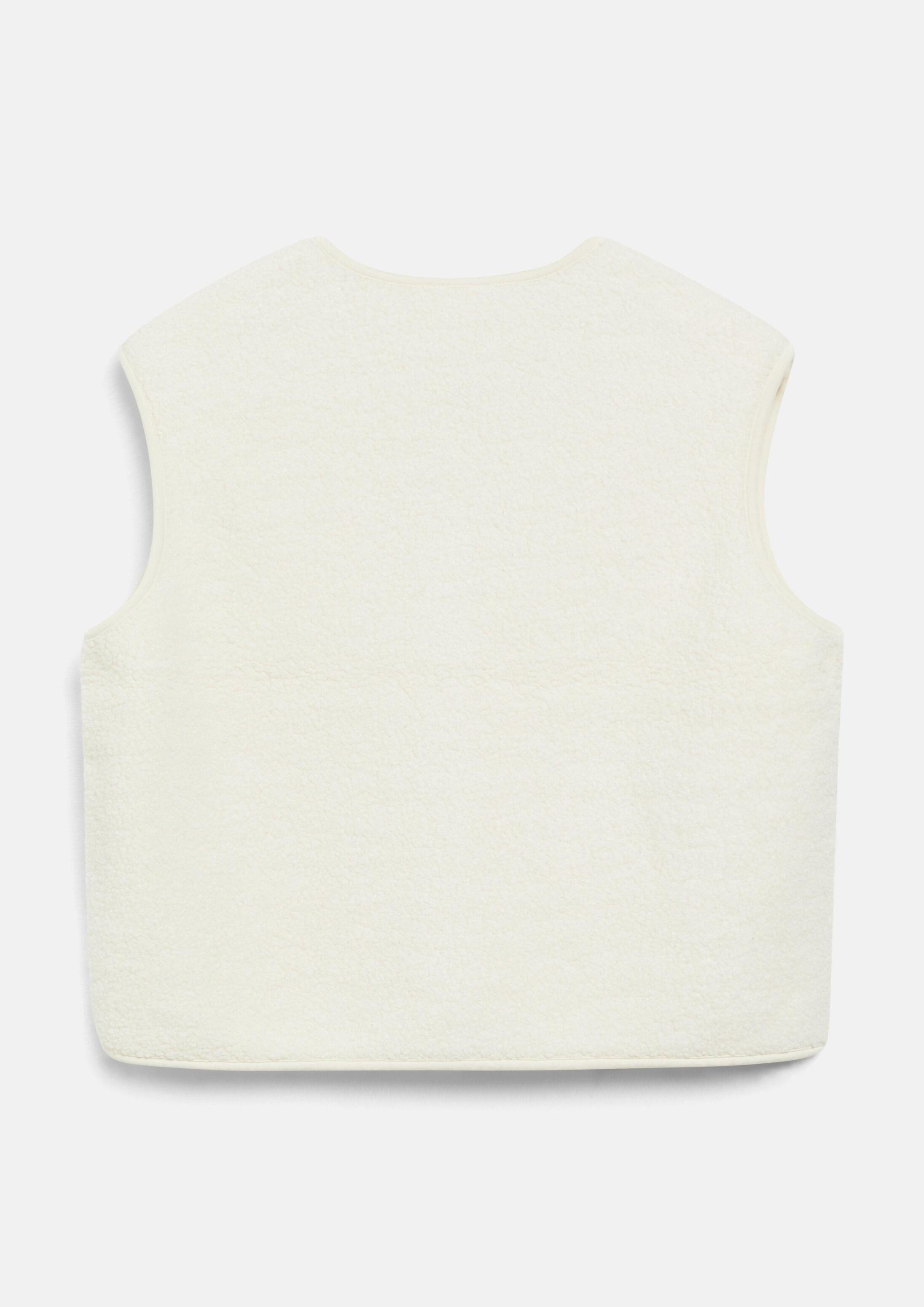 s.Oliver Funktionsweste Indoor-Weste Teddy-Weste im Relaxed Fit