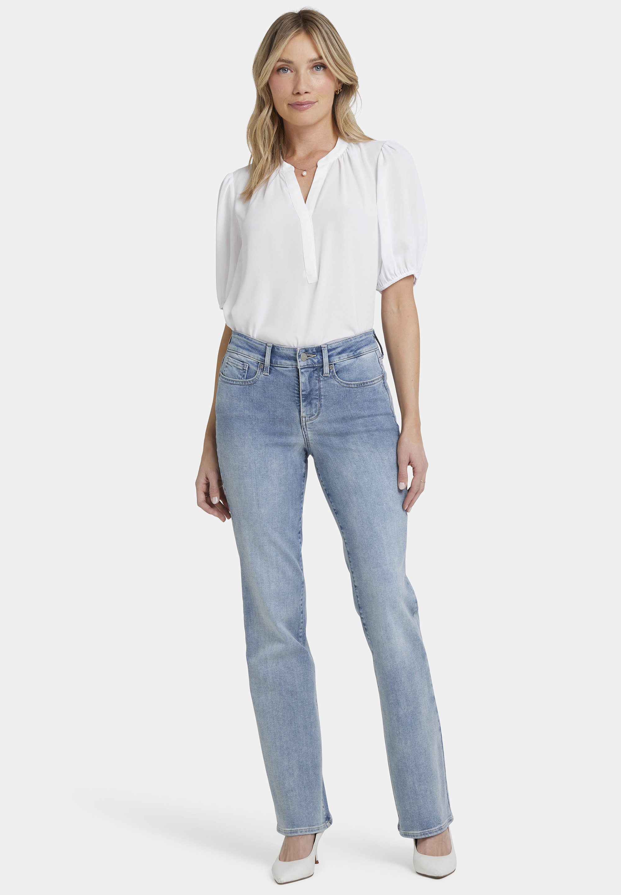 NYDJ Slim-fit-Jeans Blake Slim Flare Schlankmachende Passform