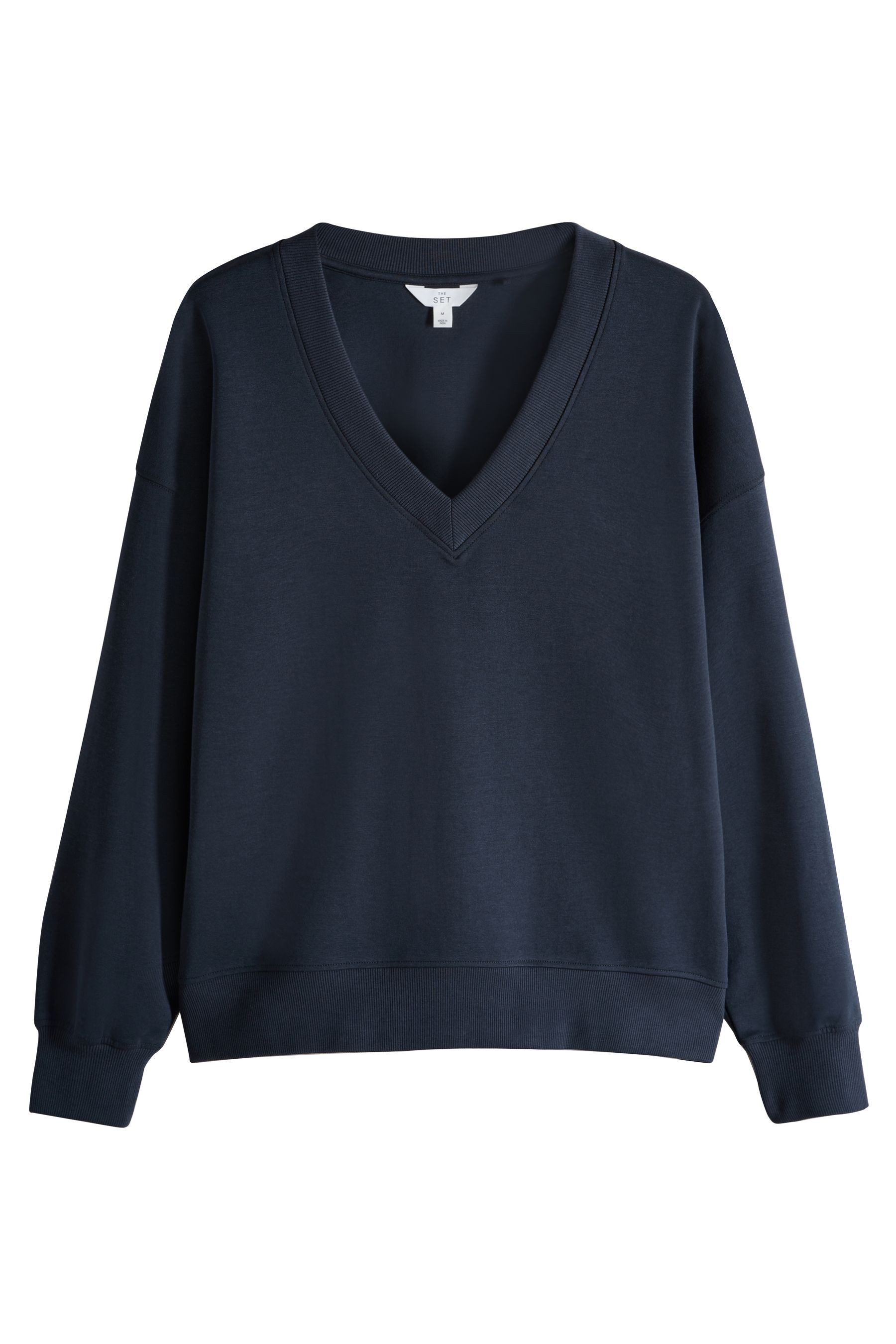 The Set Sweater 2er-Pack Interlock-Sweatshirts mit günstig online kaufen