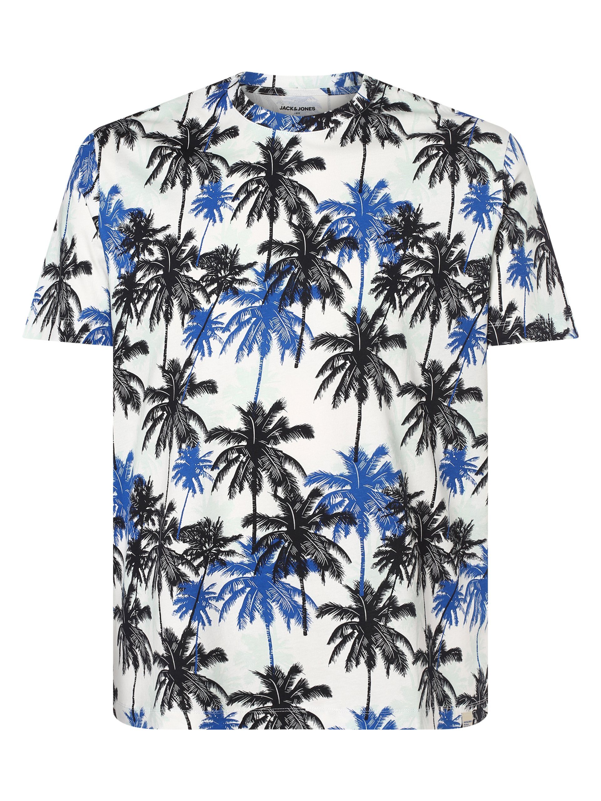 Jack & Jones JORTulum T-Shirt ecru blau