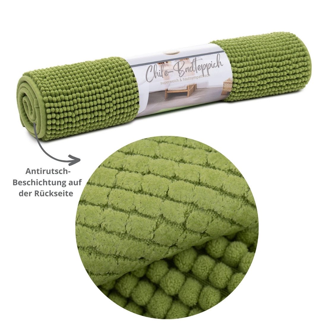 liebling Badematte, Fußbodenheizung geeignet, Polyester, rechteckig, Antiru günstig online kaufen