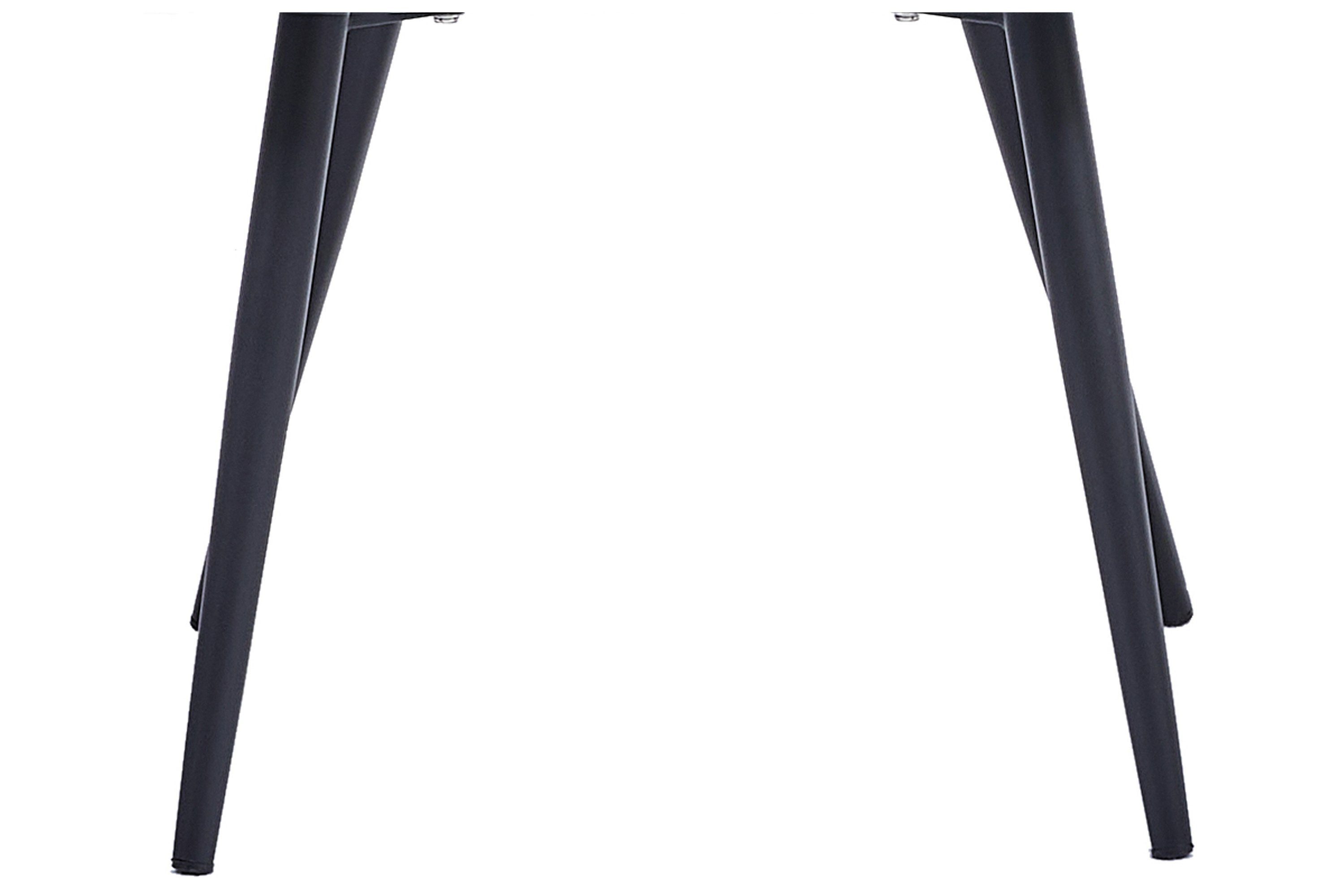 SAM® trendiger Stil Schalenstuhl mit ergonomischer Grau Sitzschale Kai, skandinavischer