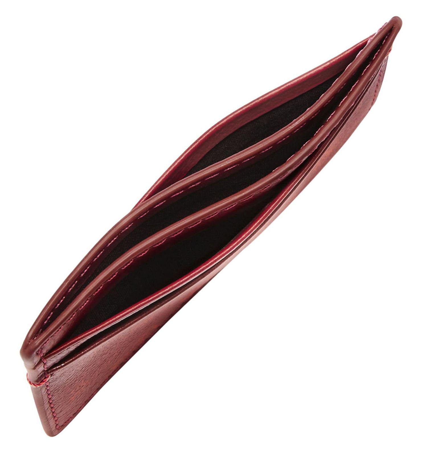 Fossil Kartenetui Steven, aus echtem Leder