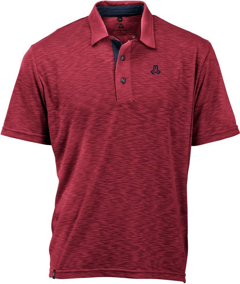 Maul Poloshirt Ares-1/2 Polohemd CHILLI RED