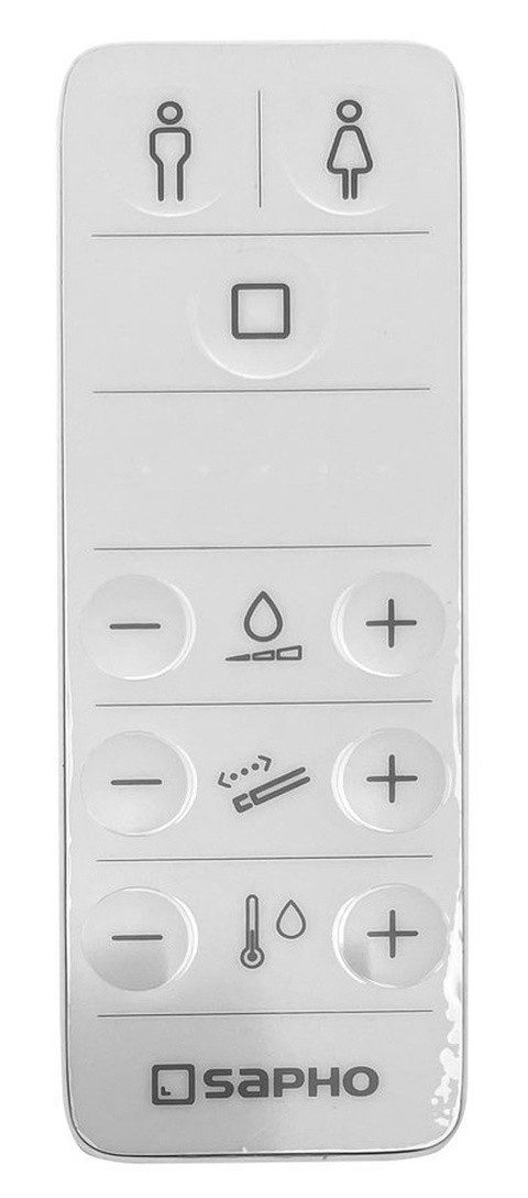 Sapho Sanitär-Installationsset VEEN CLEAN Fernbedienung, Sapho-NDVE421-05