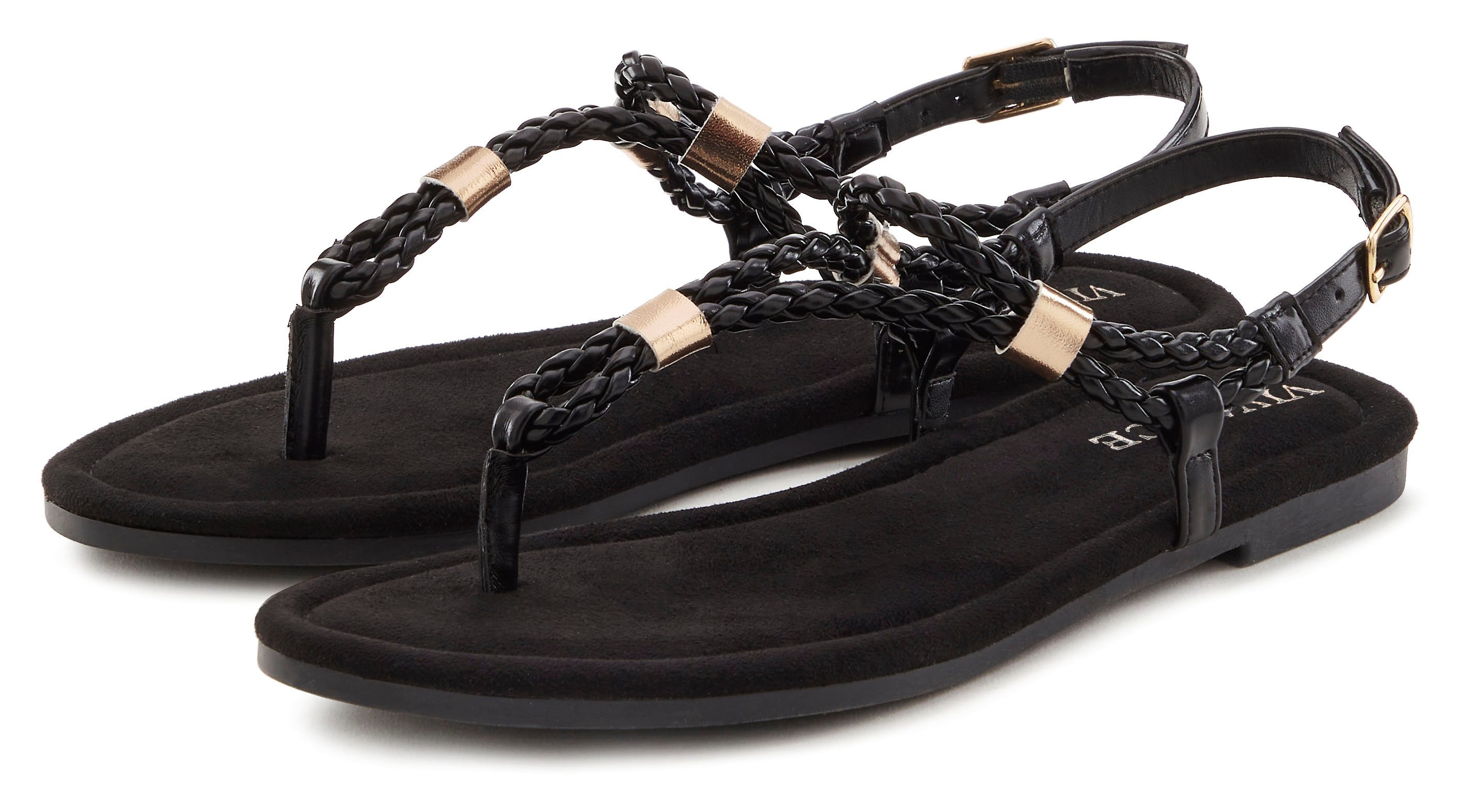 Vivance Sommerschuh Sandale Zehentrenner, Sommerschuh, Sandalette günstig online kaufen