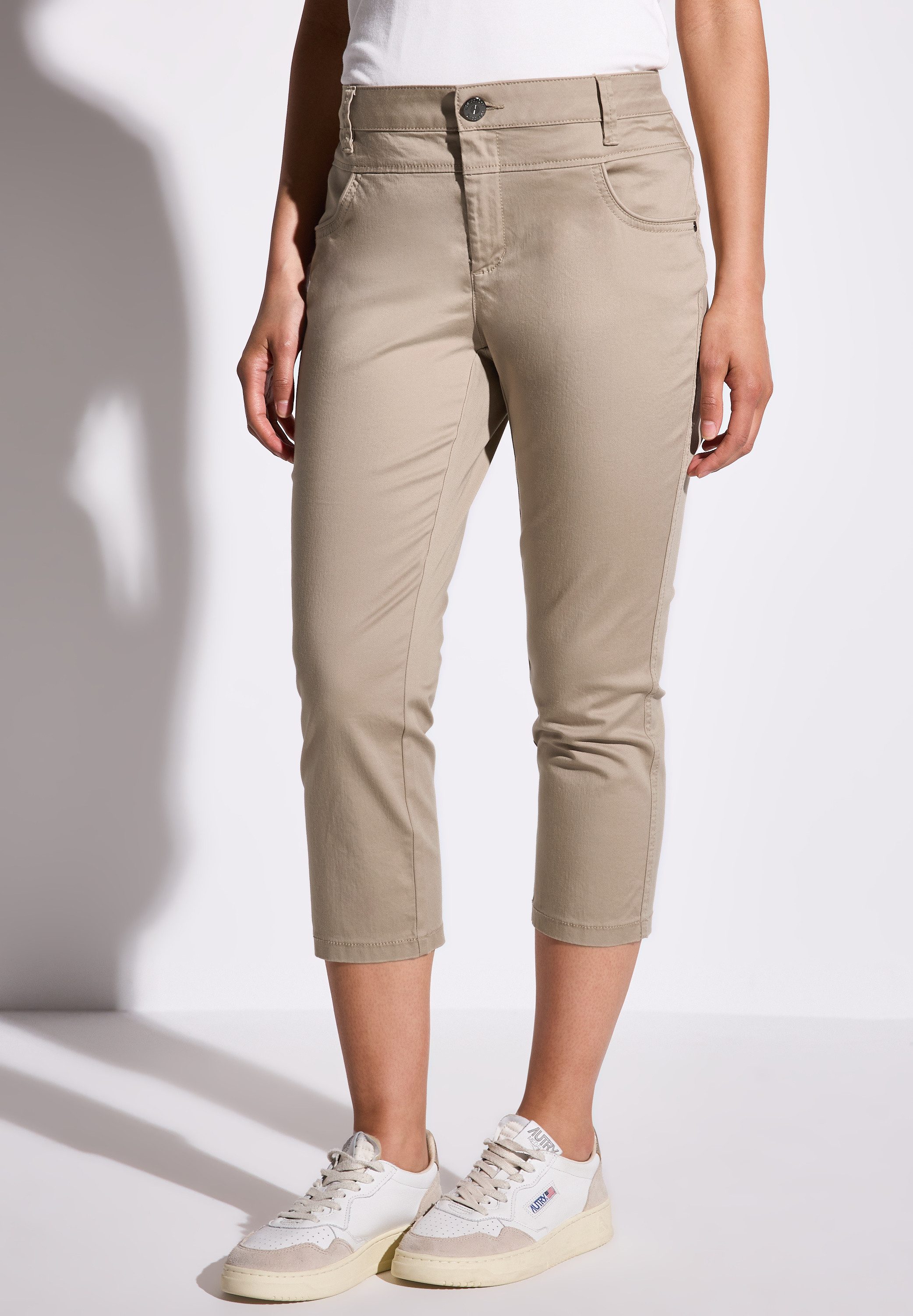 STREET ONE 3/4-Hose, Middle Waist günstig online kaufen