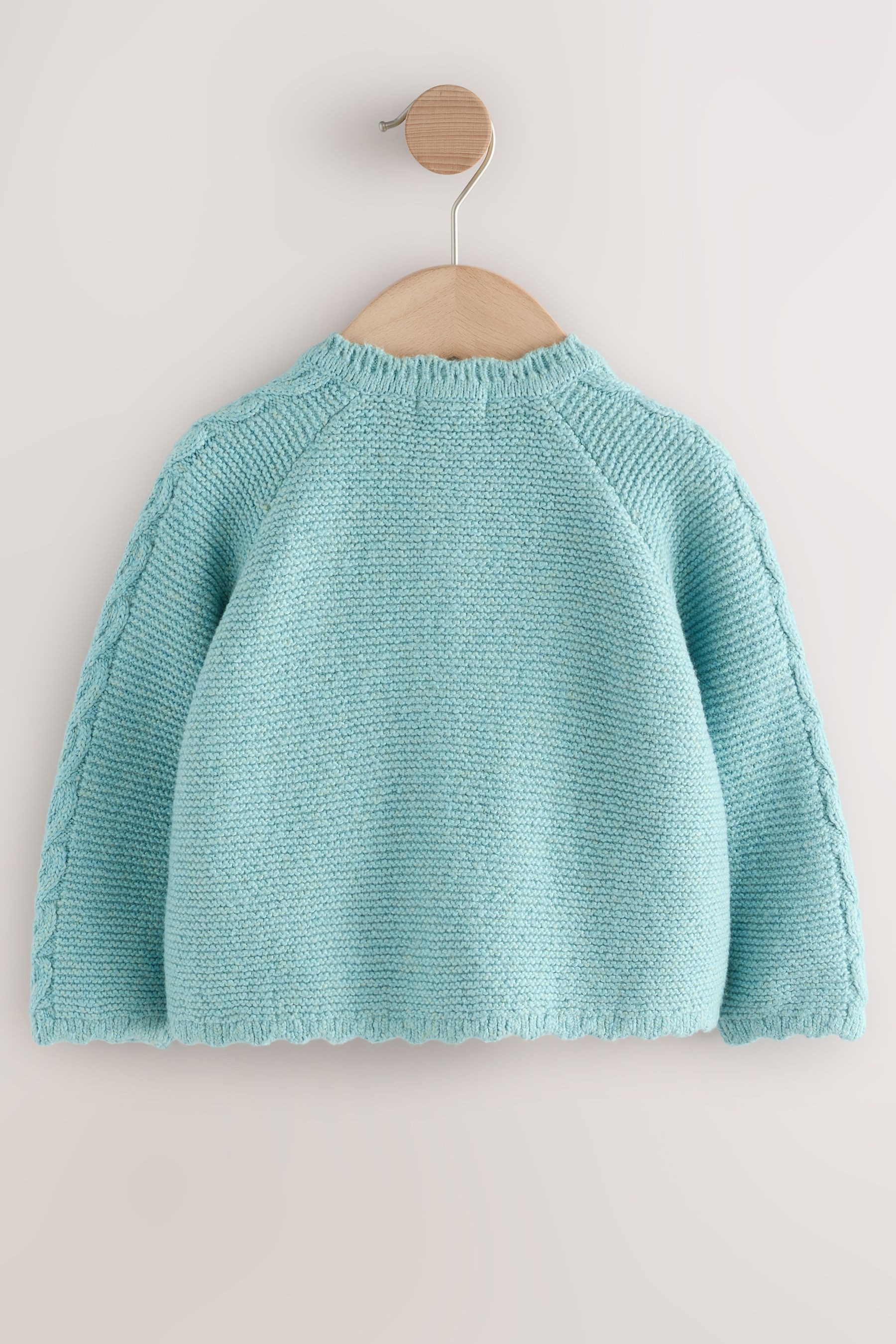 Next Strickjacke Verzierte Strickjacke mit Blumen-Print günstig online kaufen