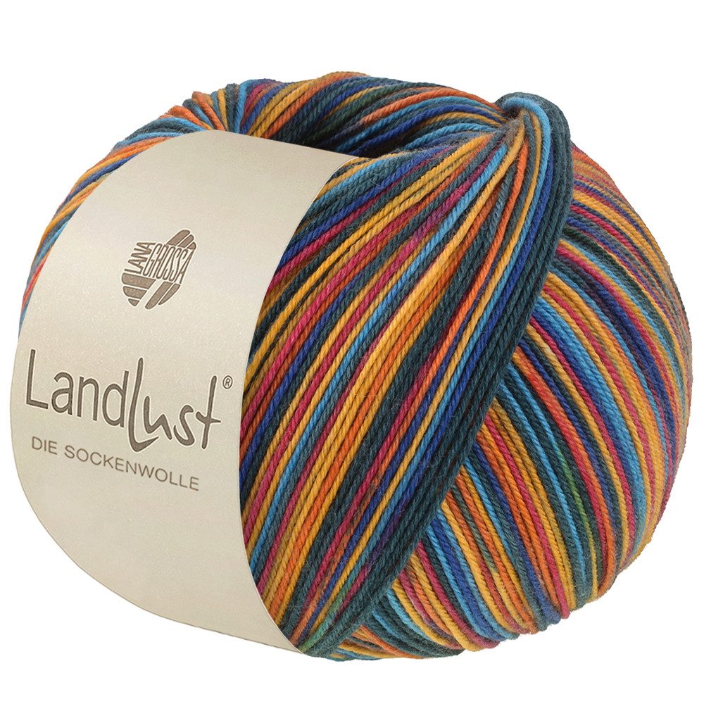 LANA GROSSA Landlust DIE SOCKENWOLLE mit Seide Häkelwolle, 400 m (Sockengarn von Lana Grossa und Landlust), 100 g