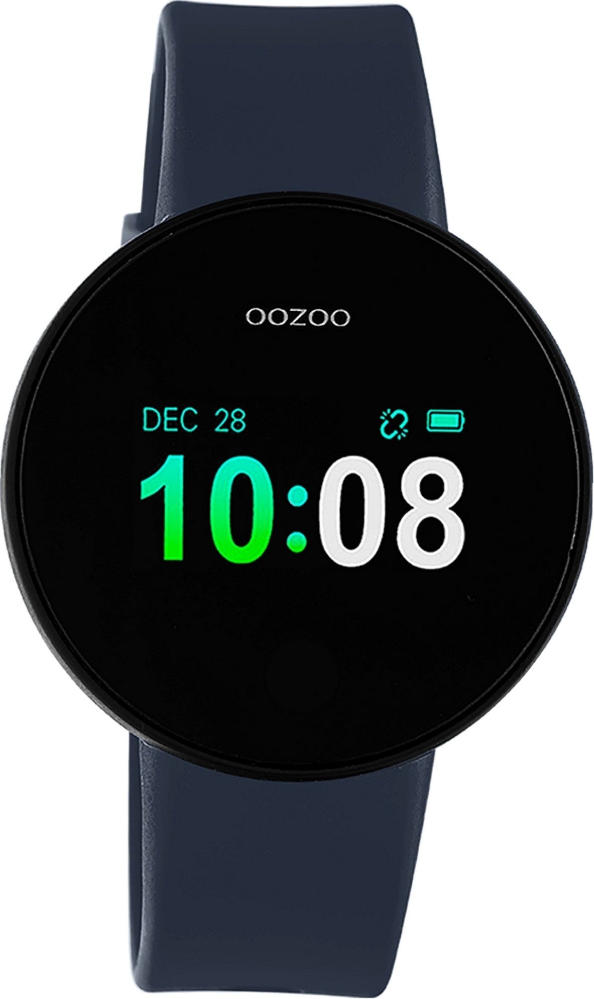 OOZOO Oozoo Damen Armbanduhr Smartwatches Smartwatch, Multifunktionsuhr, Damenuhr rund, groß (ca. 40mm) Silikonarmband, Fashion-Style