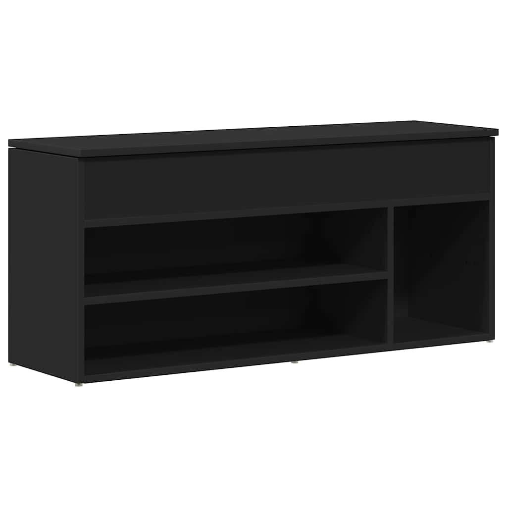 vidaXL Schuhregal Schuhbank Schwarz 102x30,5x45 cm günstig online kaufen