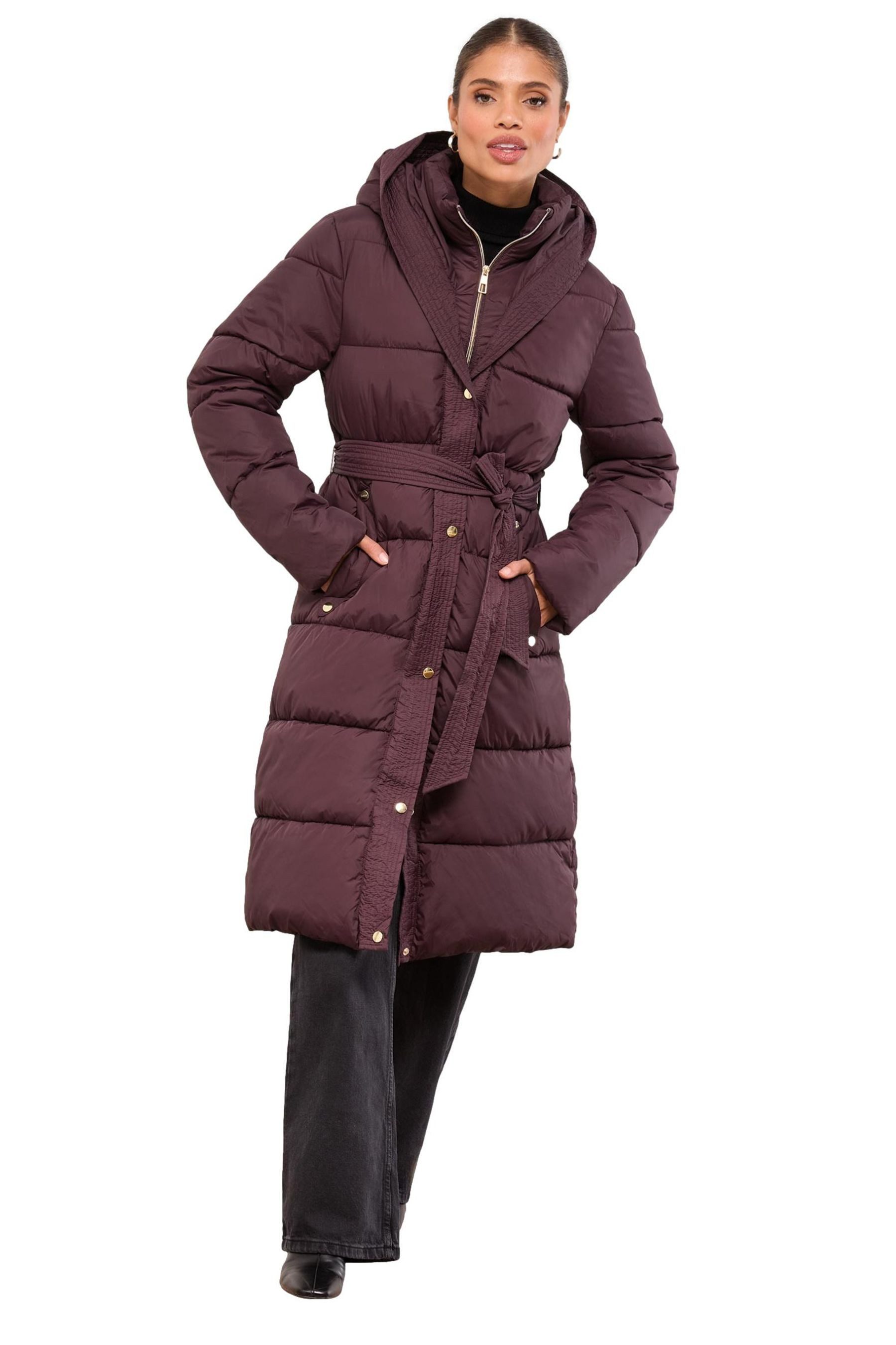 LIPSY Langmantel Lipsy langer Mantel mit Gürtel, Regular (1-tlg) günstig online kaufen