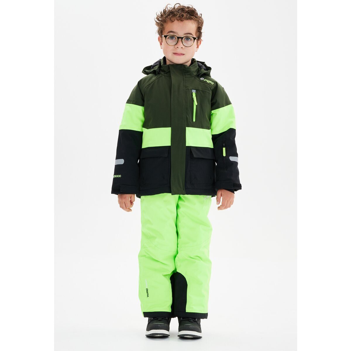 ZIGZAG Winterjacke Winter-Skijacke Taylora W-PRO 15.000 (4-Wege-Stretch, wasserdicht) – Bild 2 von 5