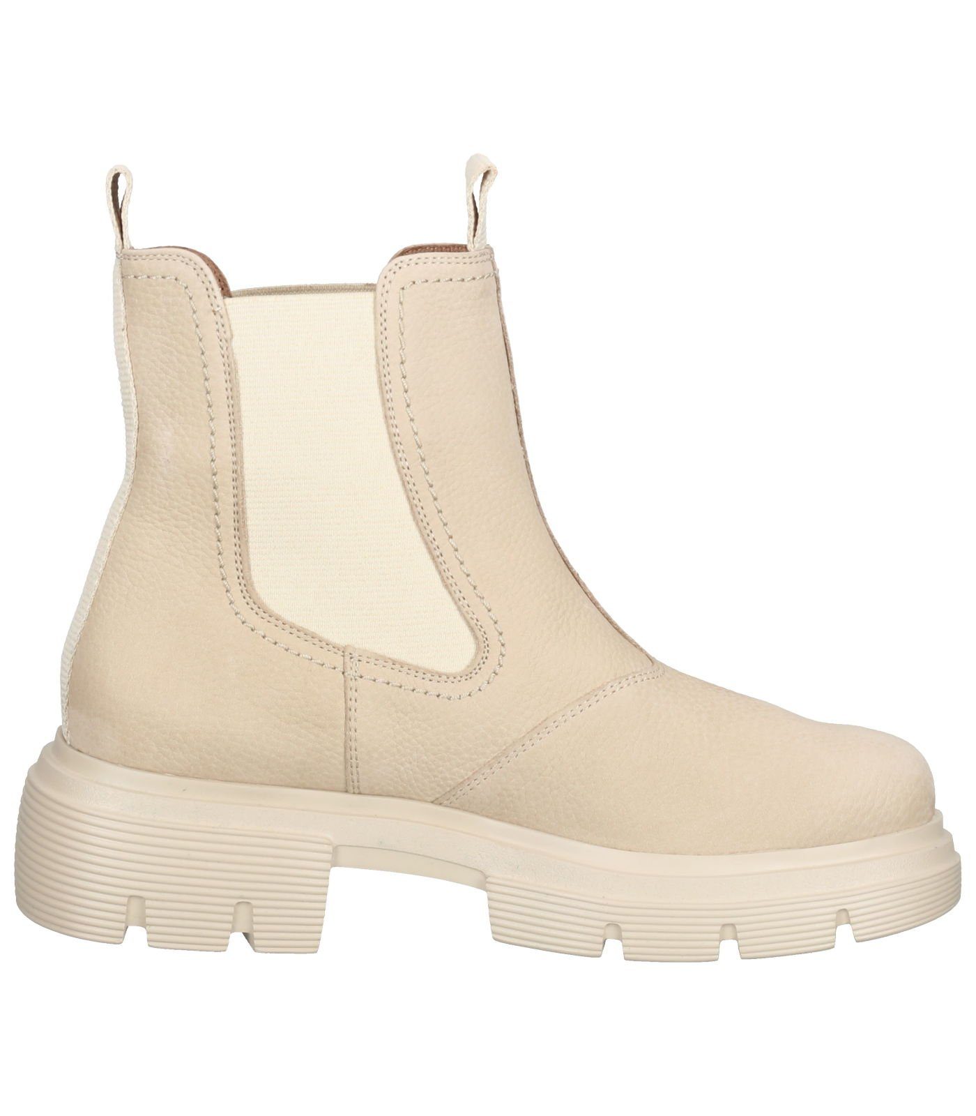 Ankleboots Beige Green Nubukleder Paul Stiefelette