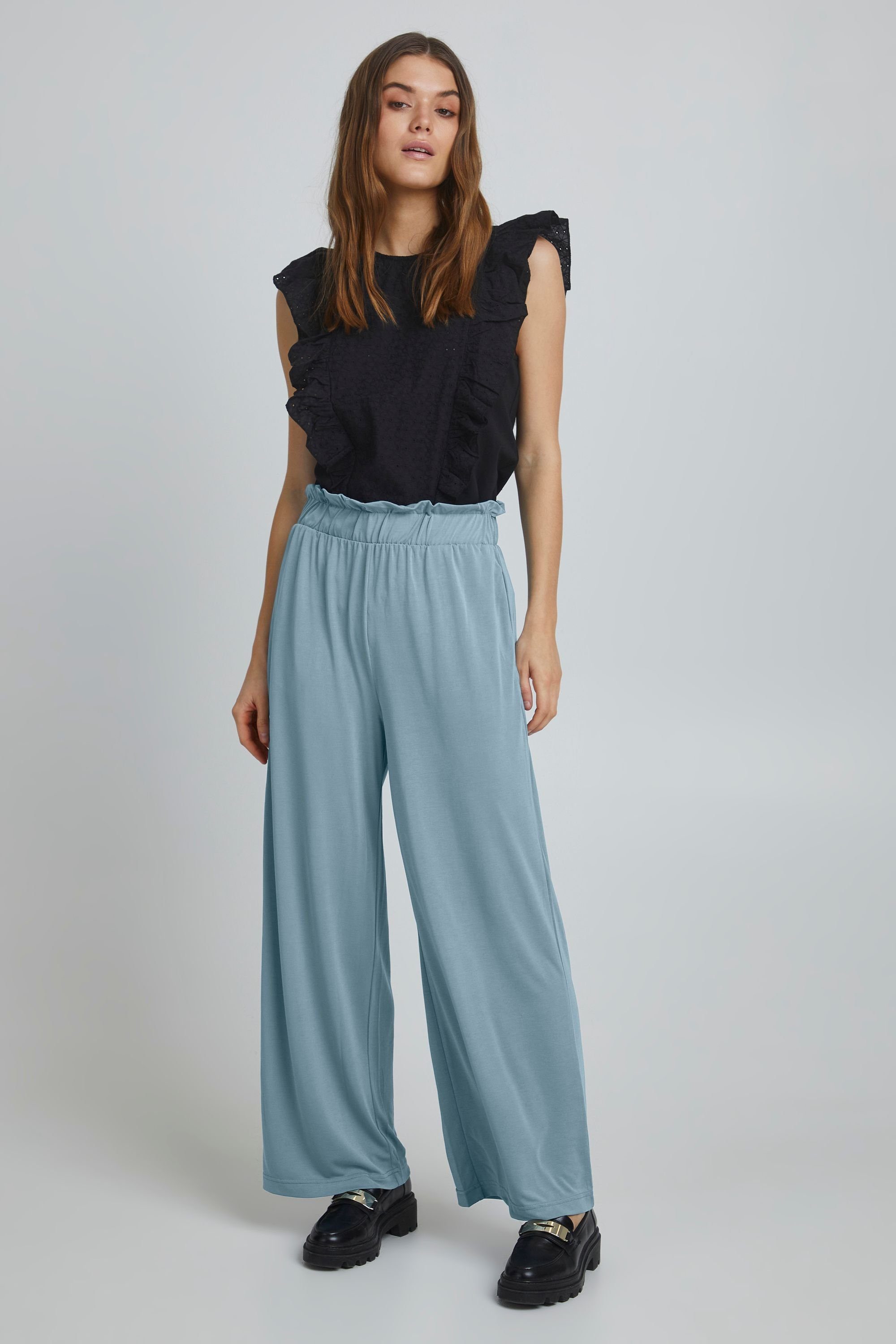 b.young Stoffhose BYPERL PANTS -20811288 (174412) Blue Smoke