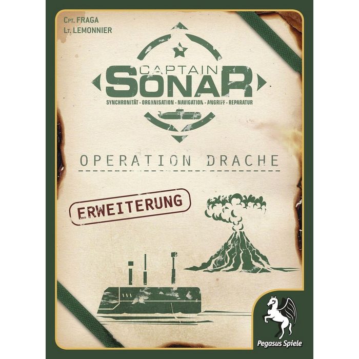 Pegasus Spiele Spiel Captain Sonar: Operation Drache [2. Erweiterung]