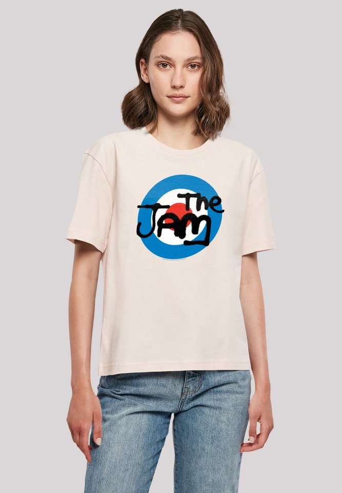 und T-Shirt Qualität, kombinierbar Premium vielseitig The Band Classic Logo F4NT4STIC Komfortabel Jam