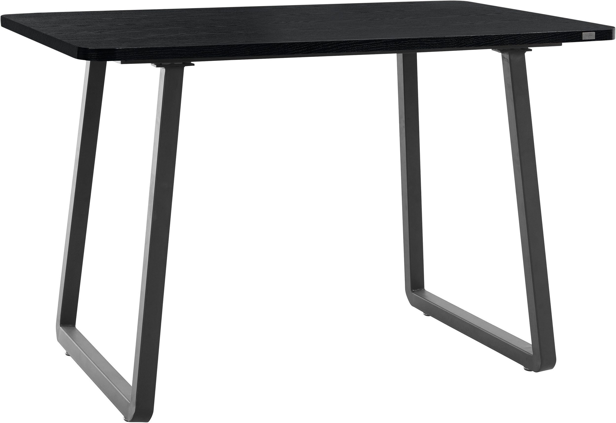 loft24 Esstisch Aire, Esszimmertisch aus MDF, Kufengestell aus Metall, Brei günstig online kaufen